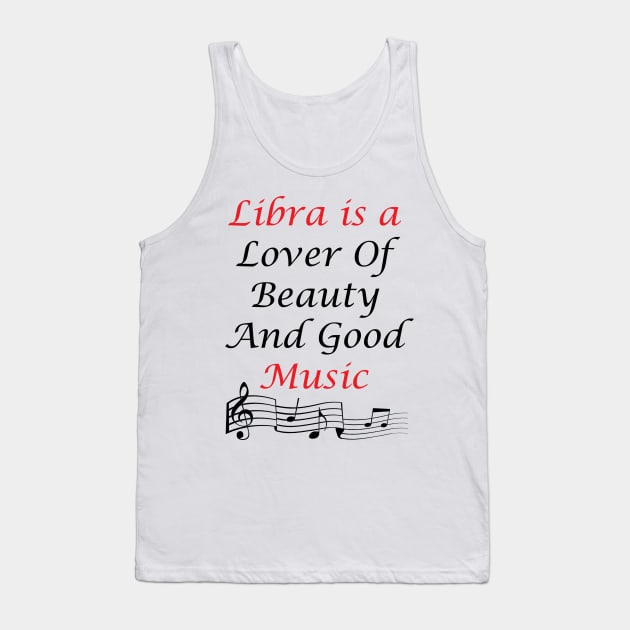 Libra T-Shirt Tank Top by VividDesigns